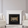 Cedar Ridge Hearth 24In. Decorative Realistic Fireplace Ceramic Wood Log Set - M CRHWV24RP-D